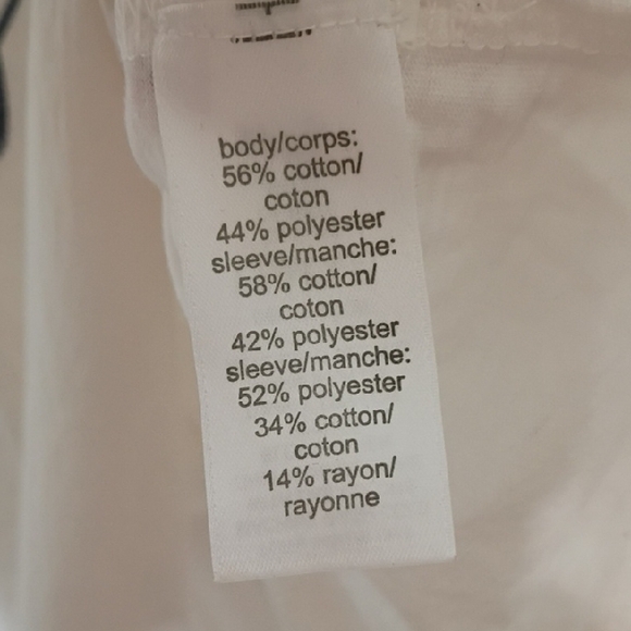 Maurices Patriotic Women's Top - White with Blue and Red Accents - Picture 8 of 10